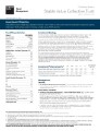 GS Stable Value Collective Trust Class I – Fact Sheet
