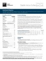 GS Stable Value Collective Trust Class III – Fact Sheet