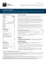 GS Stable Value Collective Trust Class VI – Fact Sheet