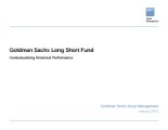 GS Long Short Fund - Performance Overview